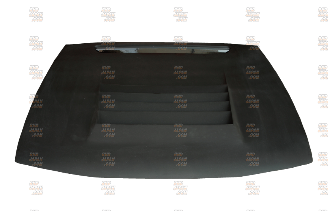 D-Max D1 Spec Bonnet Cooling Hood Black Carbon Fiber - GX90 JZX90